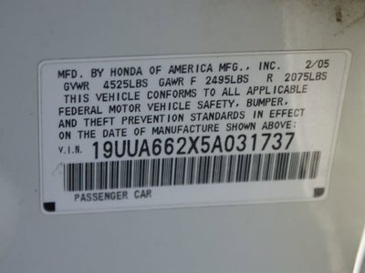 2005 Acura TL BASE