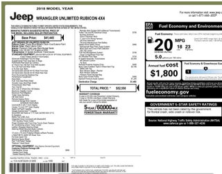 2018 Jeep Wrangler Unlimited Rubicon 4x4