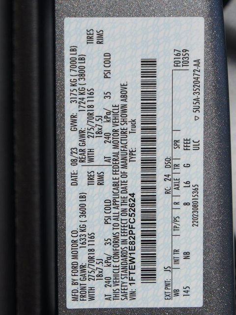 2023 Ford F-150 Tremor