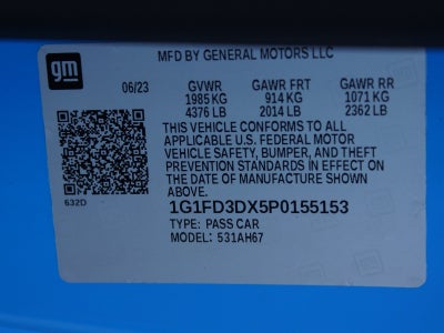 2023 Chevrolet Camaro 3LT