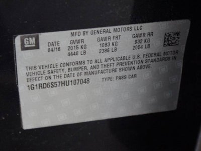 2017 Chevrolet Volt Premier