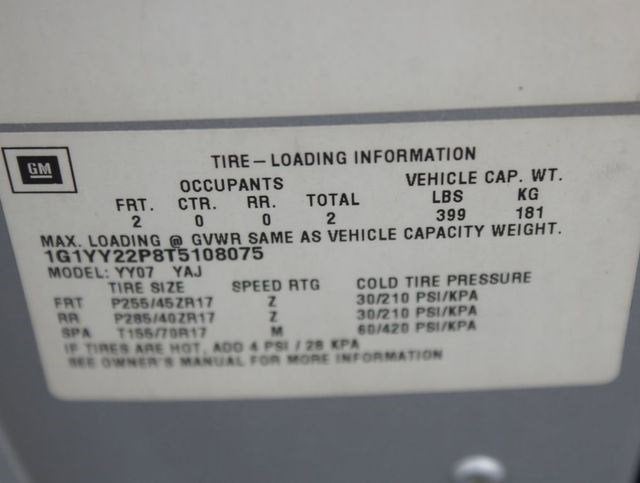 1996 Chevrolet Corvette NA