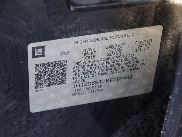 2019 Chevrolet Malibu LT