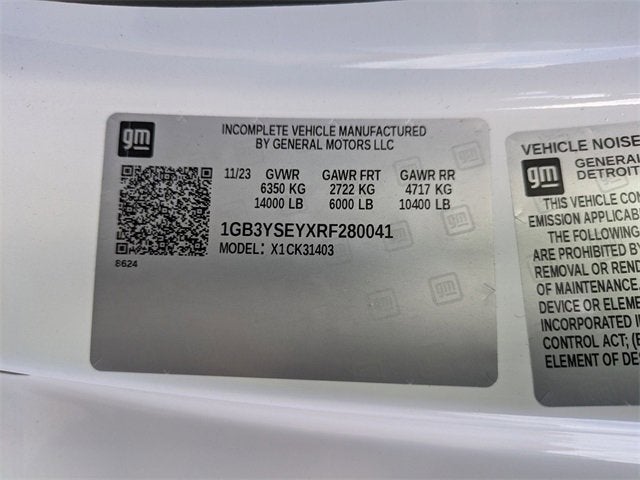 2024 Chevrolet Silverado 3500 HD Chassis Cab Work Truck