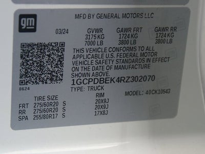 2024 Chevrolet Silverado 1500 Custom