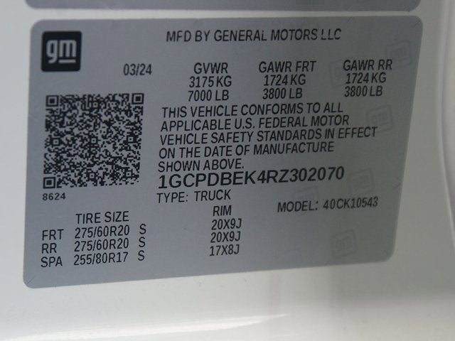 2024 Chevrolet Silverado 1500 Custom