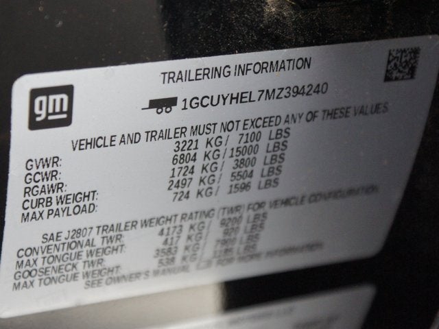 2021 Chevrolet Silverado 1500 High Country