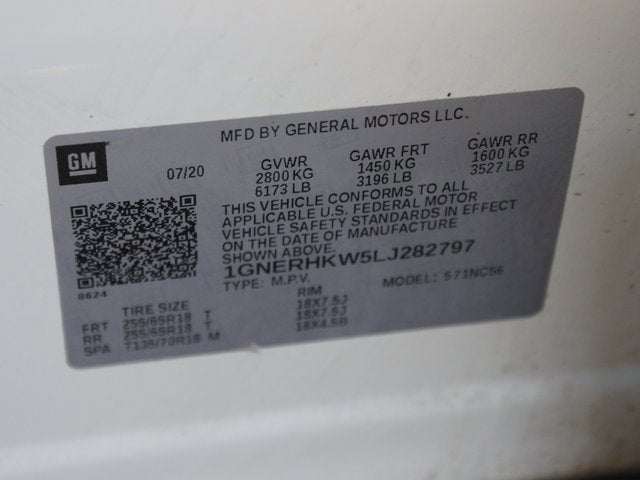 2020 Chevrolet Traverse LT Leather