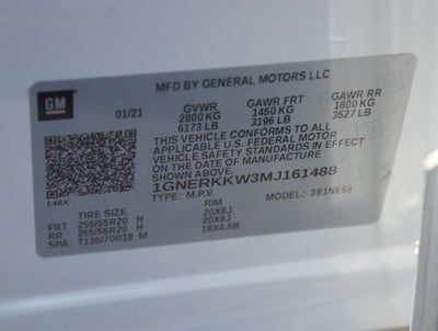 2021 Chevrolet Traverse Premier