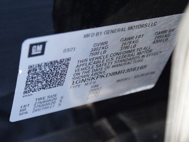 2021 Chevrolet Tahoe Z71