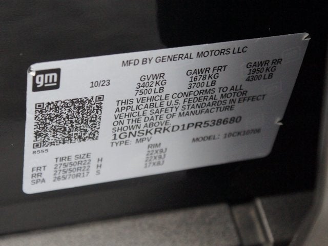 2023 Chevrolet Tahoe RST