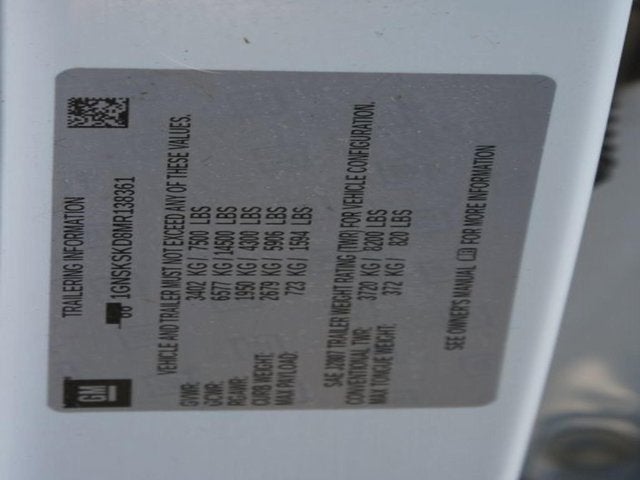 2021 Chevrolet Tahoe Premier