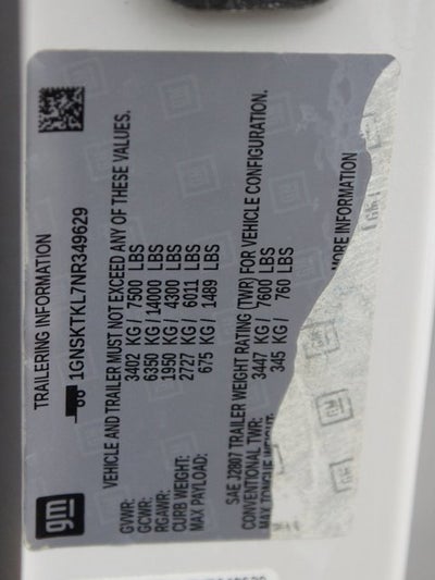 2022 Chevrolet Tahoe High Country