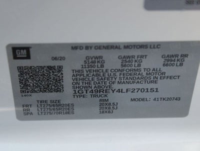 2020 GMC Sierra 2500 HD Denali