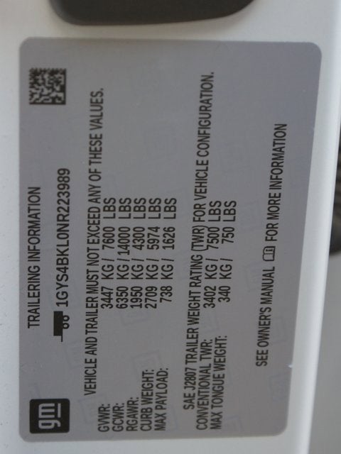 2022 Cadillac Escalade Premium Luxury