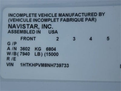 2022 Chevrolet Silverado 6500 HD Work Truck