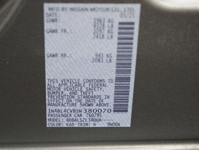 2025 Nissan Altima SR FWD