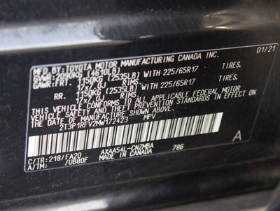 2021 Toyota RAV4 XLE