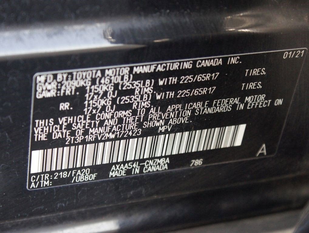 2021 Toyota RAV4 XLE