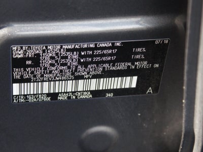 2018 Toyota RAV4 LE