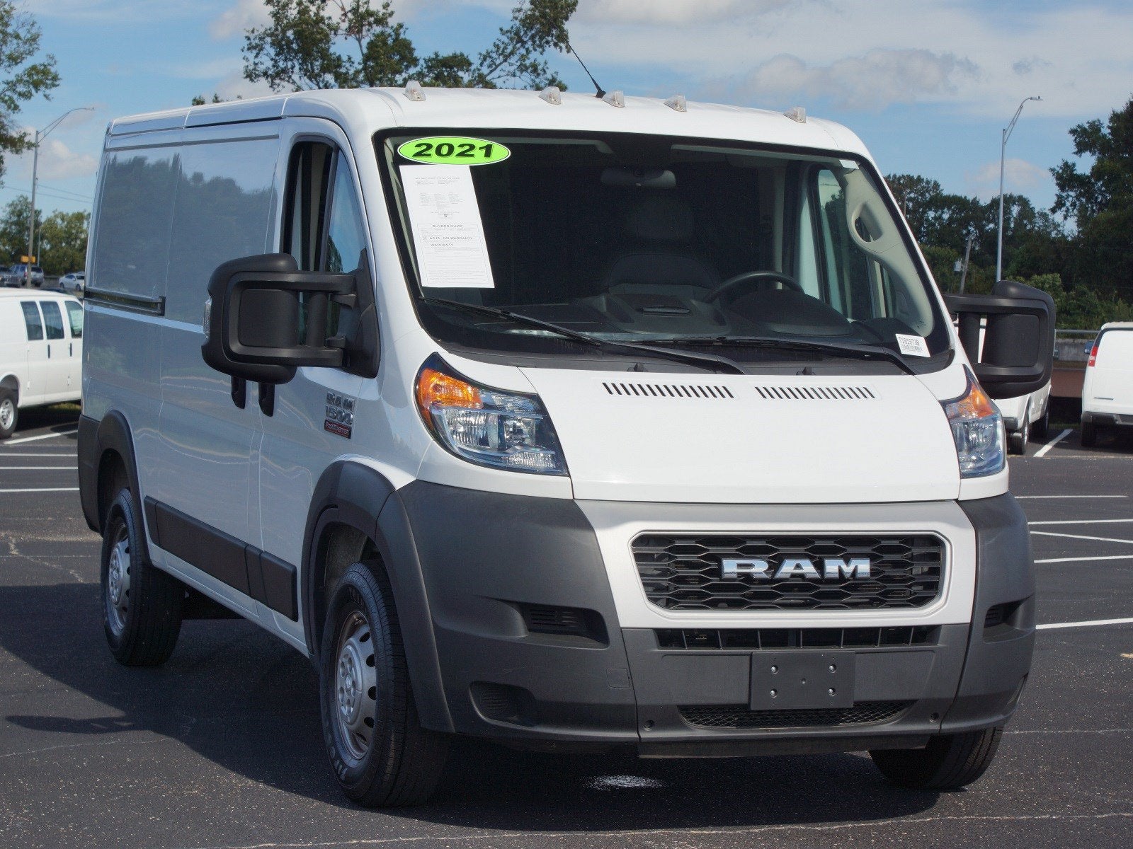 2021 RAM ProMaster 1500 Cargo Van Low Roof 136" WB