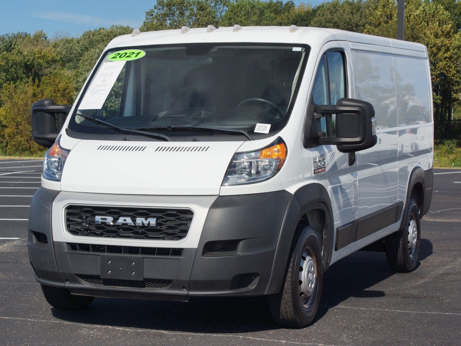 2021 RAM ProMaster 1500 Cargo Van Low Roof 136" WB