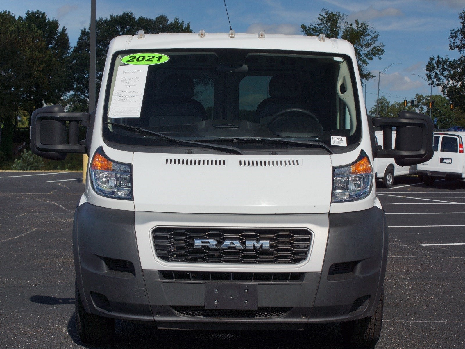 2021 RAM ProMaster 1500 Cargo Van Low Roof 136" WB