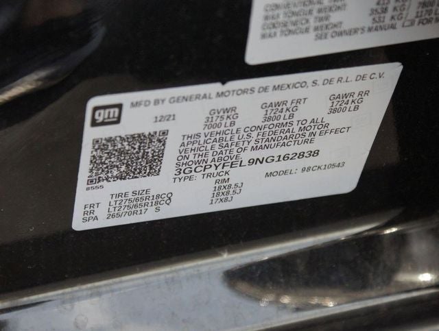 2022 Chevrolet Silverado 1500 LTD LT Trail Boss