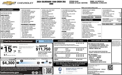 2024 Chevrolet Silverado 1500 ZR2