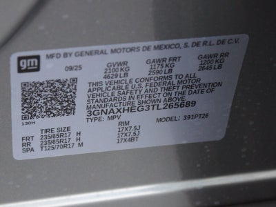 2026 Chevrolet Equinox LT
