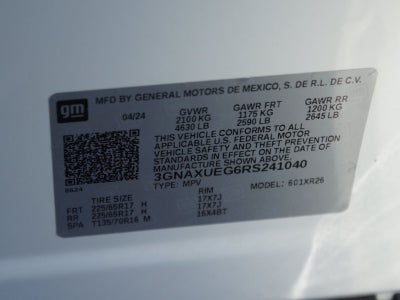 2024 Chevrolet Equinox LT