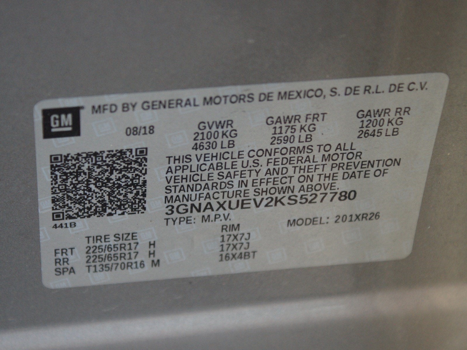 2019 Chevrolet Equinox LT