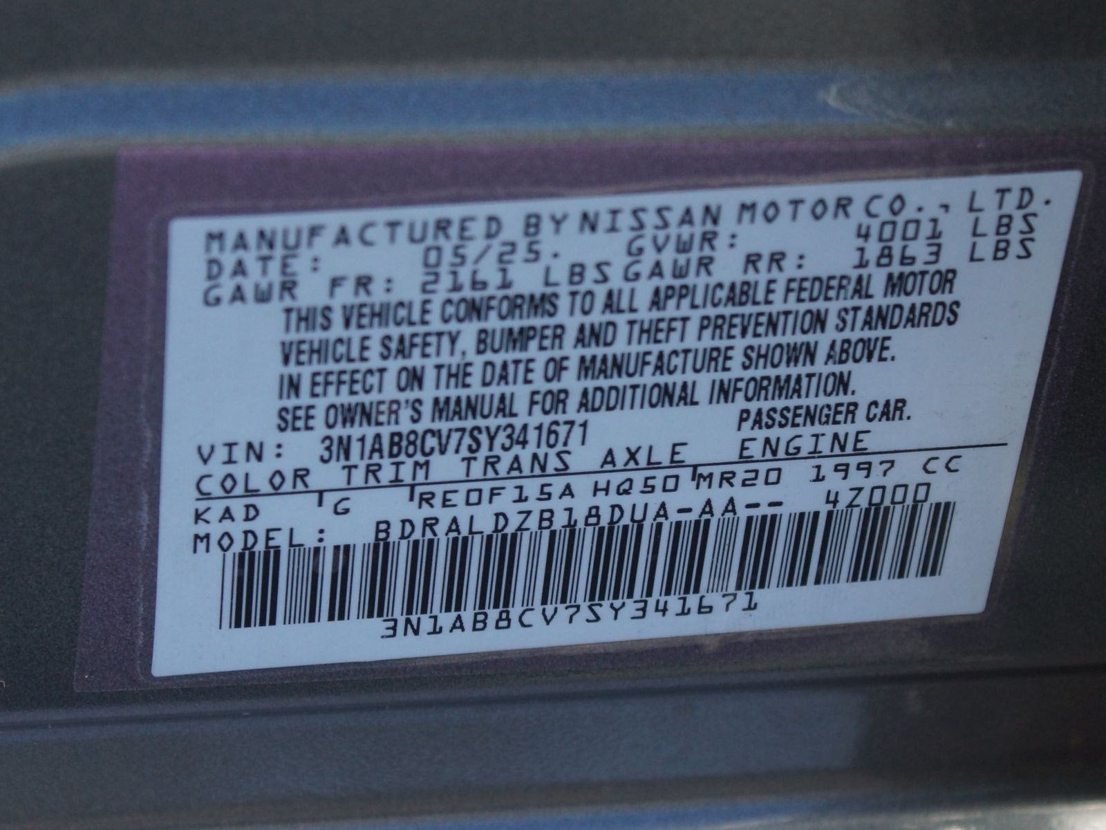 2025 Nissan Sentra SV