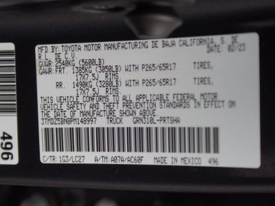 2023 Toyota Tacoma TRD Sport