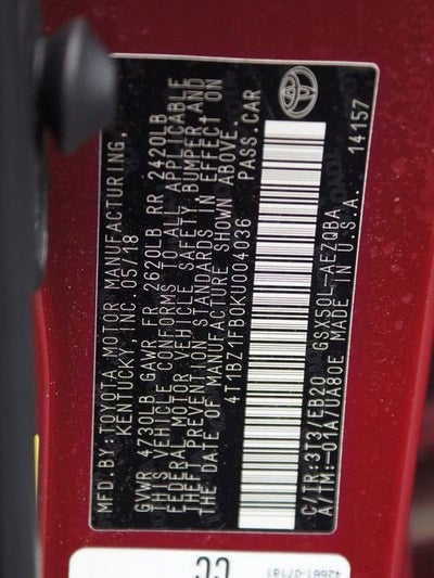 2019 Toyota Avalon XSE