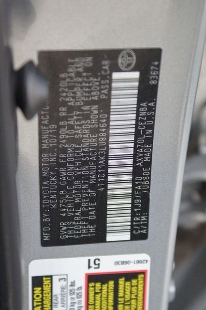 2020 Toyota Camry LE