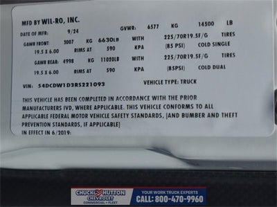 2024 Chevrolet Low Cab Forward 4500 NA