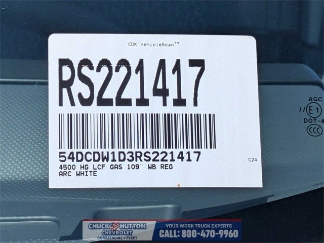 2024 Chevrolet Low Cab Forward 4500 NA