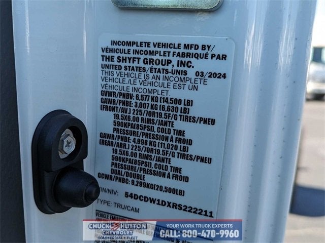 2024 Chevrolet Low Cab Forward 4500 1WT