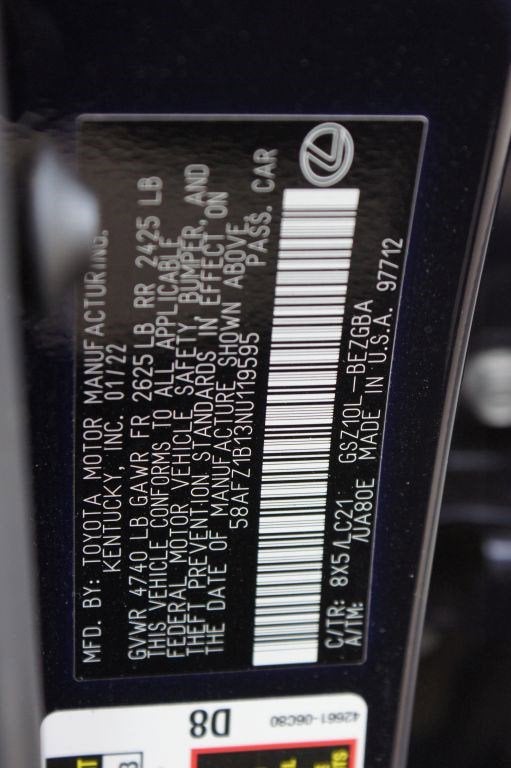 2022 Lexus ES ES 350 Ultra Luxury