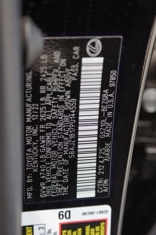 2023 Lexus ES ES 350 F SPORT Handling