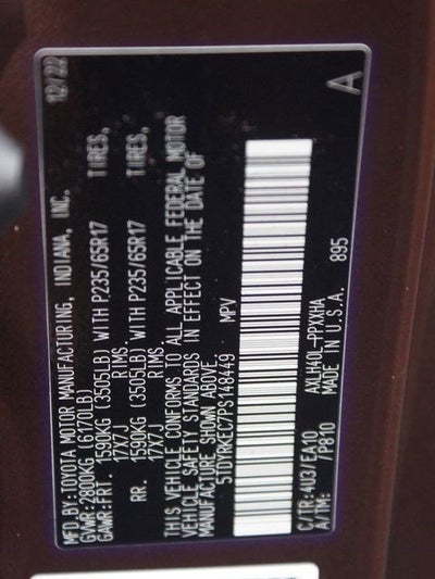 2023 Toyota Sienna XLE