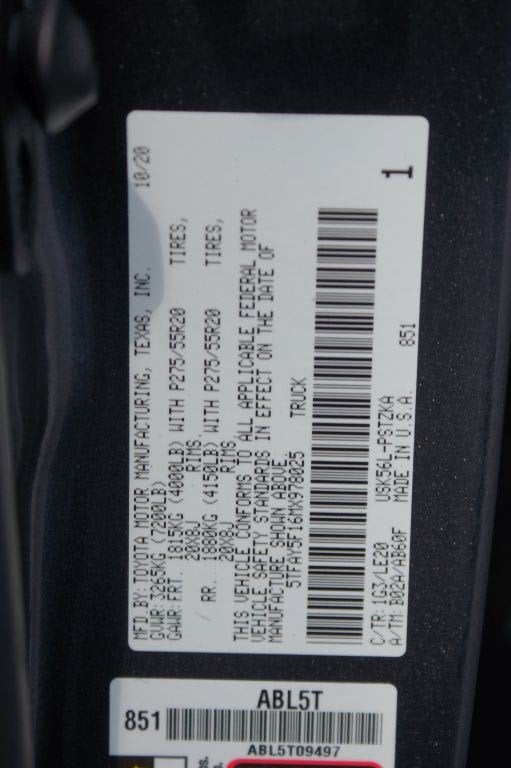 2021 Toyota Tundra Platinum