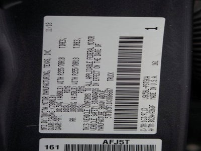 2019 Toyota Tundra SR5 5.7L V8