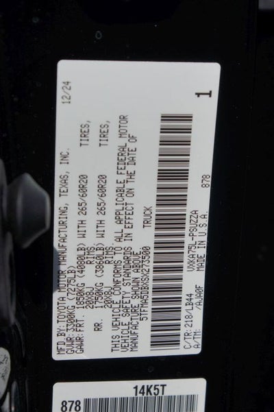 2025 Toyota Tundra 4WD 1794 Edition