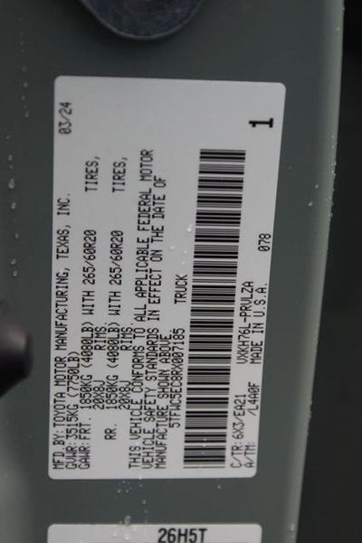 2024 Toyota Tundra 4WD Limited Hybrid