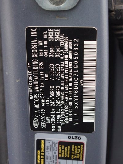 2020 Kia Telluride S