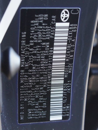 2024 Toyota Corolla LE