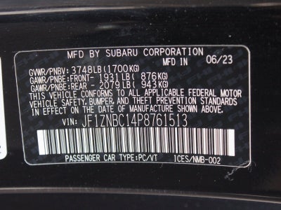 2023 Toyota GR86 BASE