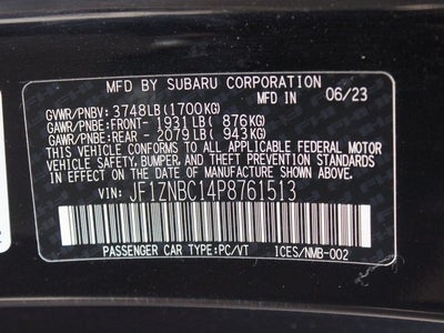 2023 Toyota GR86 BASE